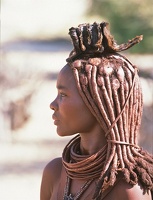 Jeune femme Himba Namibie
