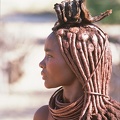 Jeune femme Himba Namibie