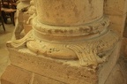 Cathédrale de Sens griffes de pilier