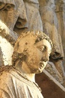 Cathédrale de Sens statue de Saint Etienne