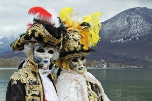 Annecy, les masques vénitiens